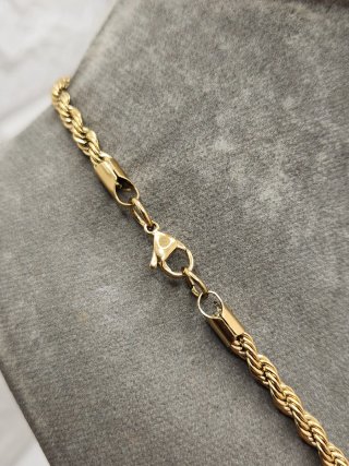 Colgante Cristo Marinero Chapado Oro