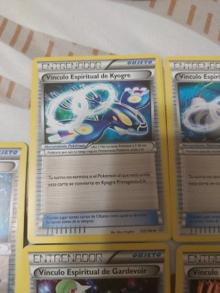 Lote 5 Cartas Pokémon Vínculo Entrenador
