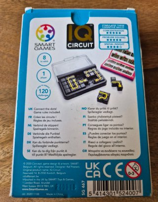 Juego Lógica IQ Circuit Smart Games