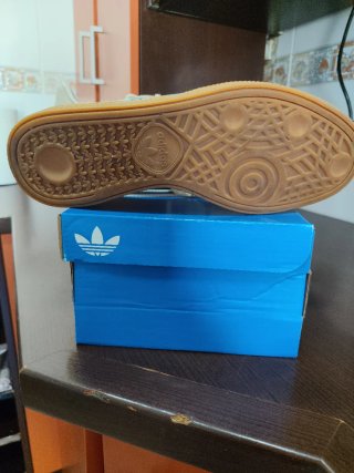 Zapatillas Adidas Beige y Azul