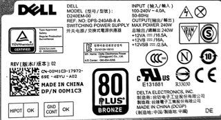Alimentatore Dell PC