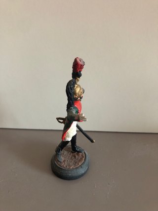 Soldado de plomo figura militar