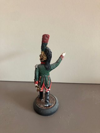Soldado de plomo figura militar