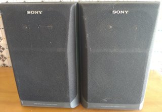 2 Altavoces Sony 3 Vías Bass Reflex