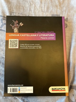 Lengua castellana y literatura 1o bachillerato