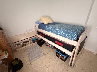 Cama nido 200x90 con escritorio