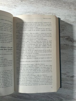 Libro Don Quijote de la Mancha parte (l)