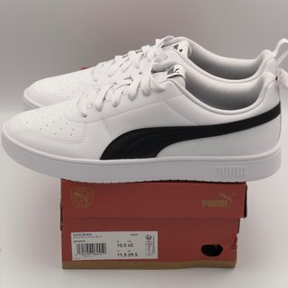 Puma Rickie White Black - Talla 45 - Nuevas