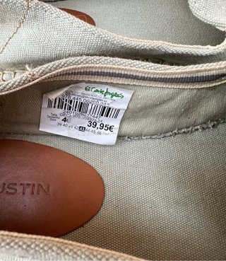 Alpargatas Dustin Beige Nuevas
