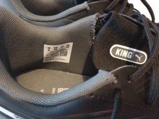 Botas de fútbol Puma King Match Negras