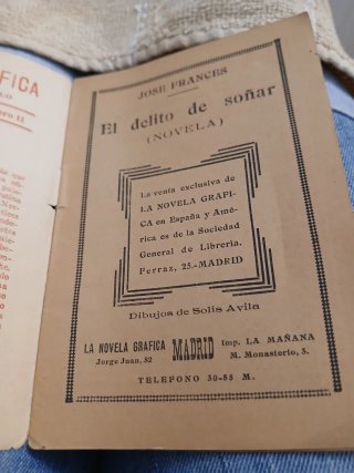 Novelas de 1922