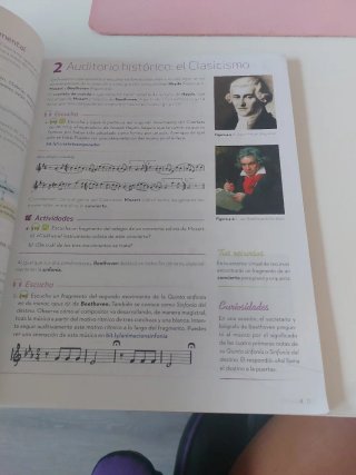Libro de trabajo Música Clave B ESO
