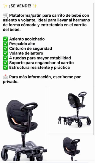 Patinete adaptador para hermano mayor