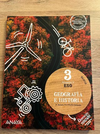 Libro Geografía historia