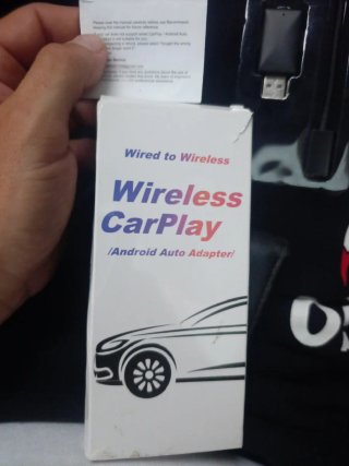 Adaptador CarPlay/Android Auto Inalámbrico