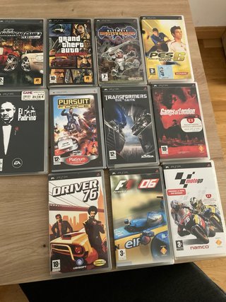 Lote 11 Juegos PSP