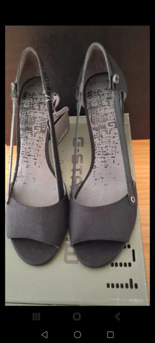 Zapatos G-Star RAW Talla 40 Negros Sin Estrenar