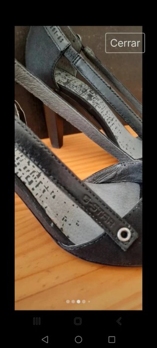 Zapatos G-Star RAW Talla 40 Negros Sin Estrenar
