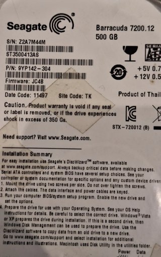 Disco Duro, Tarjeta WiFi, Tarjeta Gráfica, 4Gb RAM