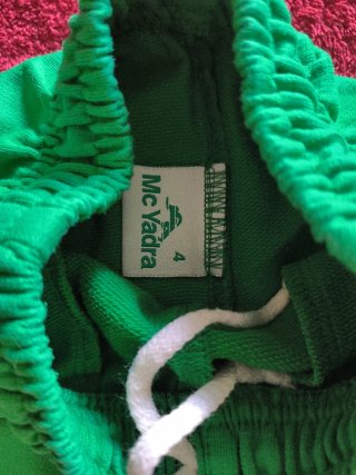 Pantalón corto uniforme FESD verde