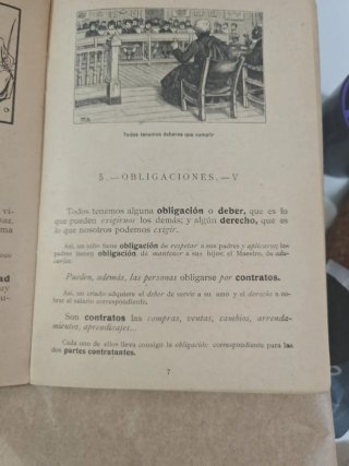 Cuaderno vintage:Cursos graduados Ortiz derecho y