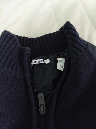 Chaqueta infantil azul marino