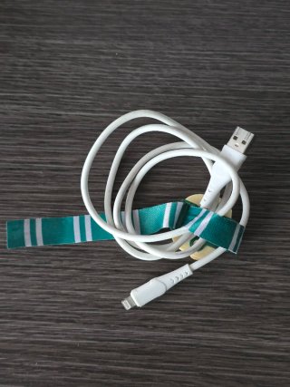 Cable Lightning a USB-A Blanco