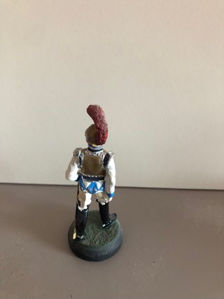 Soldado de plomo figura militar