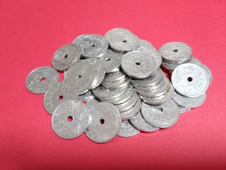 45 Monedas 25 Cts. 1937 II Año Triunfal