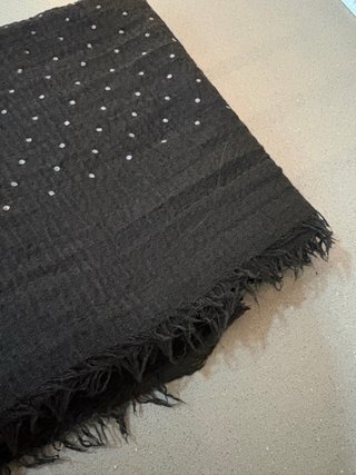 2 Pañuelos Lunares Negro y Blanco