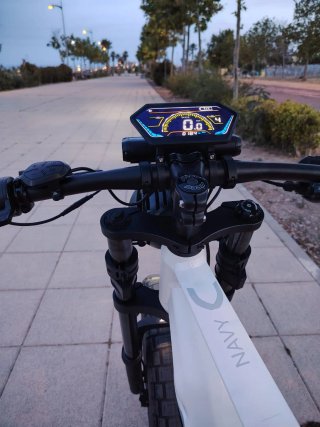 Bicicleta Eléctrica Estilo Moto