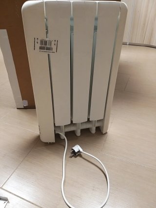 Radiador eléctrico blanco