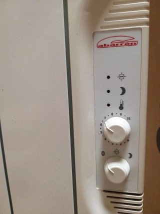 Radiador eléctrico blanco