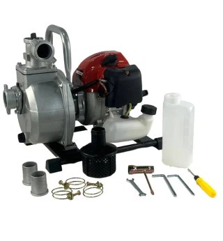 Motobomba Agua 2HP 1.5” 2T 3600RPM