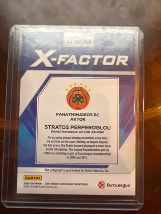 Panini Contenders Stratos Perperoglou 02/10