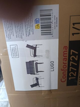 Mesa y sillas de jardín Conforama Lugo