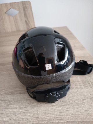 Casco Negro Infantil Bicicleta/Patinete