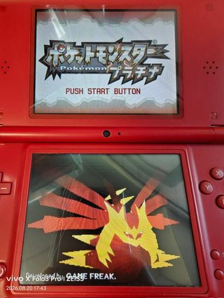 Nintendo DS Pokémon Platino Japonés