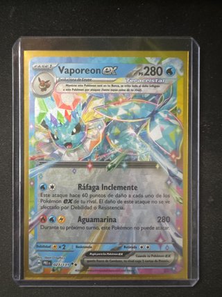 Vaporeon EX Teracristal 023/131