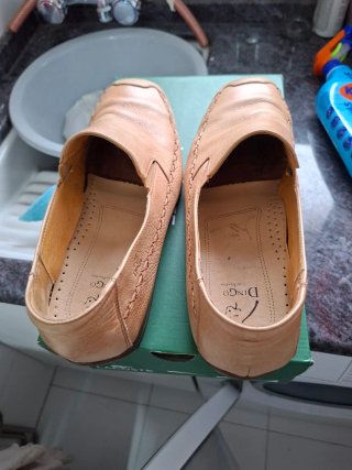 Zapatos de caballero beige