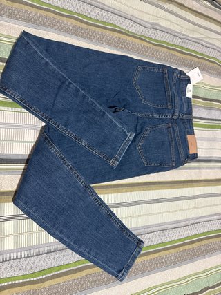 Tejano Mango Azul Talla 36