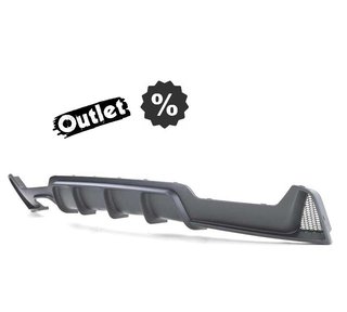 GF DIFUSOR BMW F32 F33 F36 LOOK M PERFORMANCE SALIDA DOBLE I