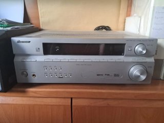 Receptor AV Pioneer VSX-417 Plata