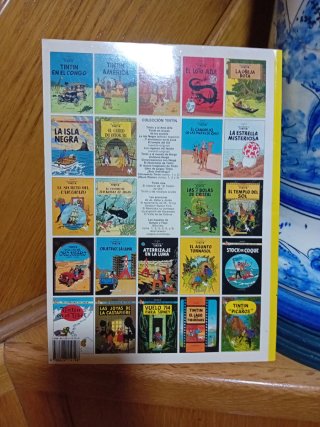 2 clásicos de Tintin+póster