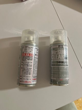 Pack 2 Barniz Mr. Super Clear Matt (Mate) Spray -