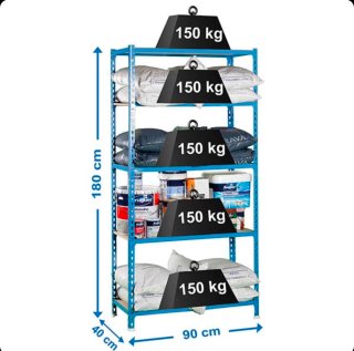 Estantería metálica simón rack
