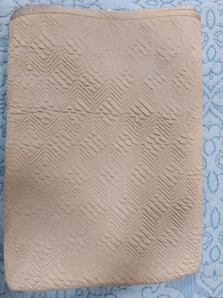 Edredón Colcha Beige Cama 135cm