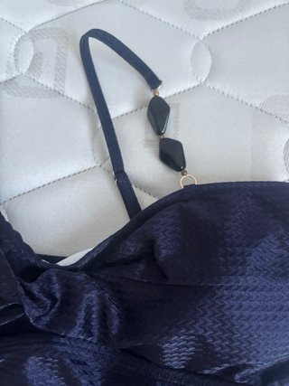 Bañador Shein Talla L Azul Marino. Usado una vez