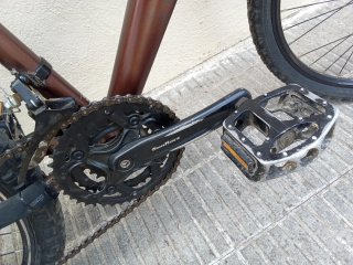 Bicicleta 24 pulgadas. Aluminio.  Junior-Cadete.