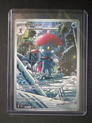 Weavile ASC 228/217 Pokémon TCG Carta